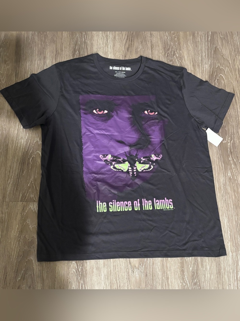 The Silence of the Lambs Graphic Tee - Black/Purple